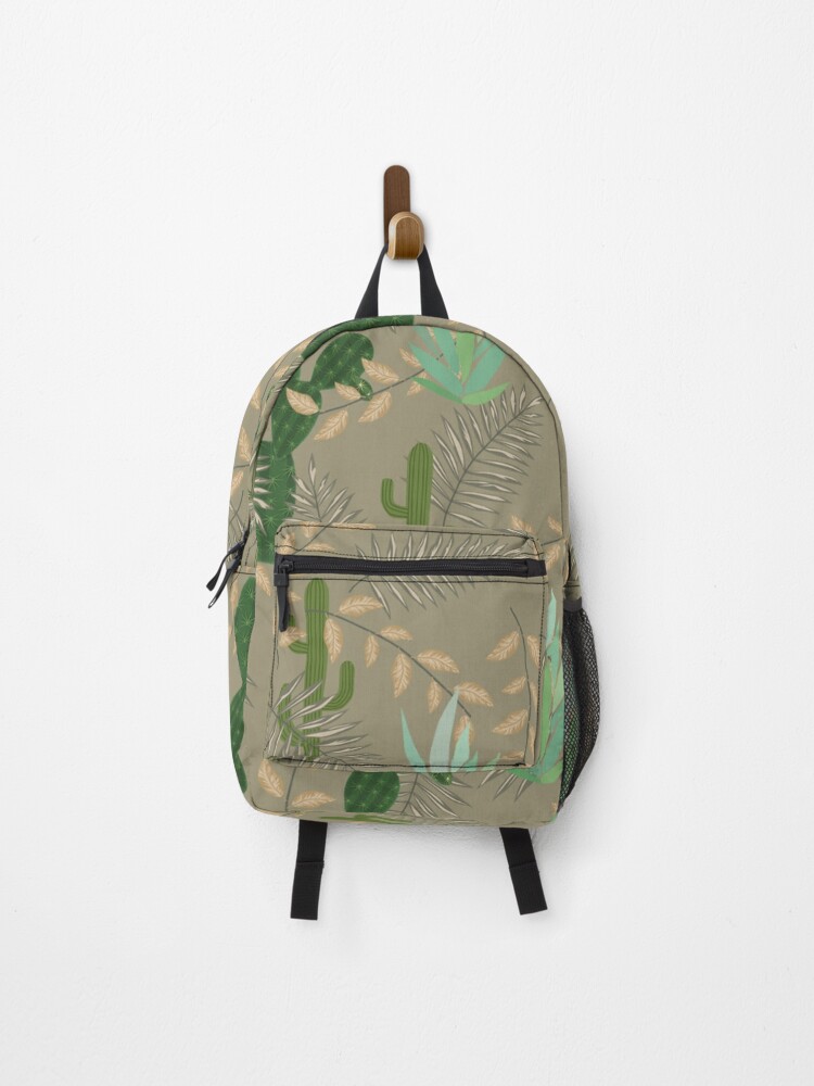 Thumbnail 1 of 3, Backpack, Wild Cacti designed and sold by CreativeSpace21.