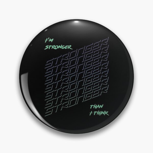 Item preview, I'm stronger than I think Shiny#23 designed and sold by ShinyRaj21.