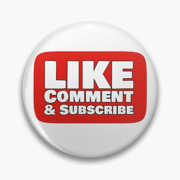 Item preview, Like, comment and subscribe designed and sold by DundeeCakes.