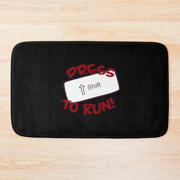 Item preview, Press Shift to Run designed and sold by MarshmallowBun.
