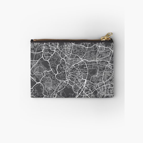 Item preview, Kuala Lumpur Map, Malaysia - Gray designed and sold by MainStreetMaps.