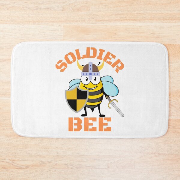 Item preview, SOLDIER BEE, BEE MEME, BUMBLE BEE, KAWAII BEE, FIGHTING BEE, HONEYBEE, designed and sold by R B Chrystal.