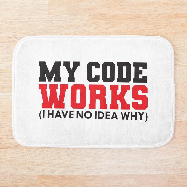 Item preview, My code works and I don't know why designed and sold by StoreDay.