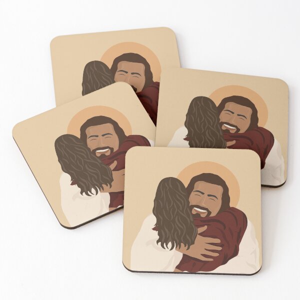 Item preview, Jesus Hug | Jesus Hugging | Catholic Christian Gift designed and sold by LivingtheFaith.