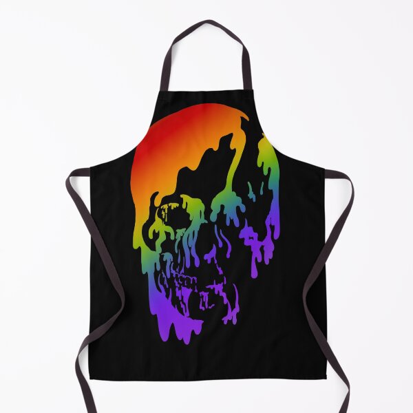 Item preview, Pride Paint Drip Skull designed and sold by MqBelle.