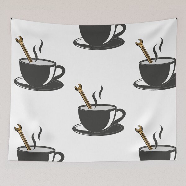 Item preview, Mechanic cafe designed and sold by RIDVAN | Visual Art & Design.