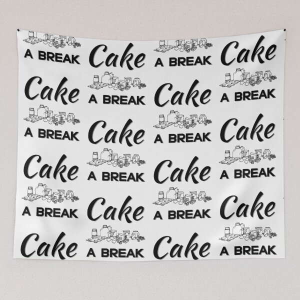 Item preview, Take a Break, Cake a Break, Funny and Original gift for Bakers designed and sold by AmazingEcraft.