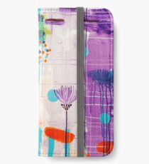 Sommer in voller Blüte iPhone Flip-Case/Hülle/Klebefolie