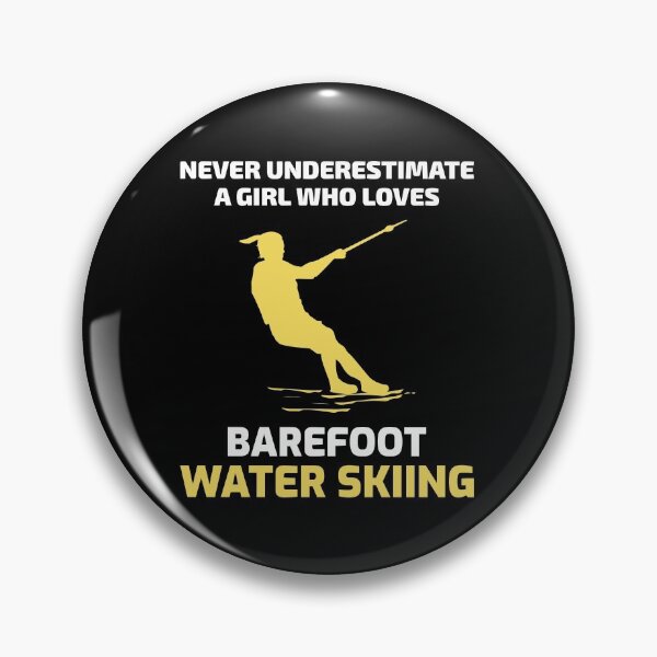 Item preview, Barefoot skiing Water Sport Motorboat Girl designed and sold by CuteDesigns1.