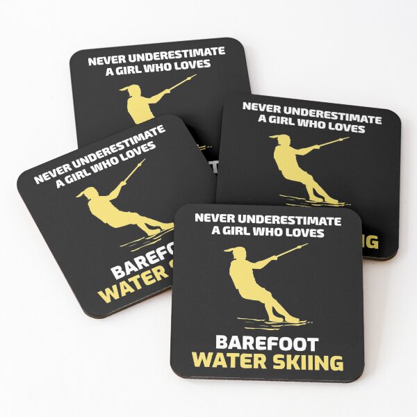 Item preview, Barefoot skiing Water Sport Motorboat Girl designed and sold by CuteDesigns1.