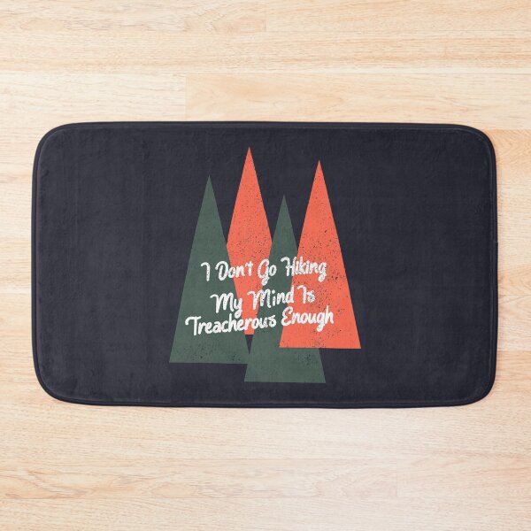 Item preview, Introvert Treacherous Mind Hiking Quote designed and sold by Creatively Torn.
