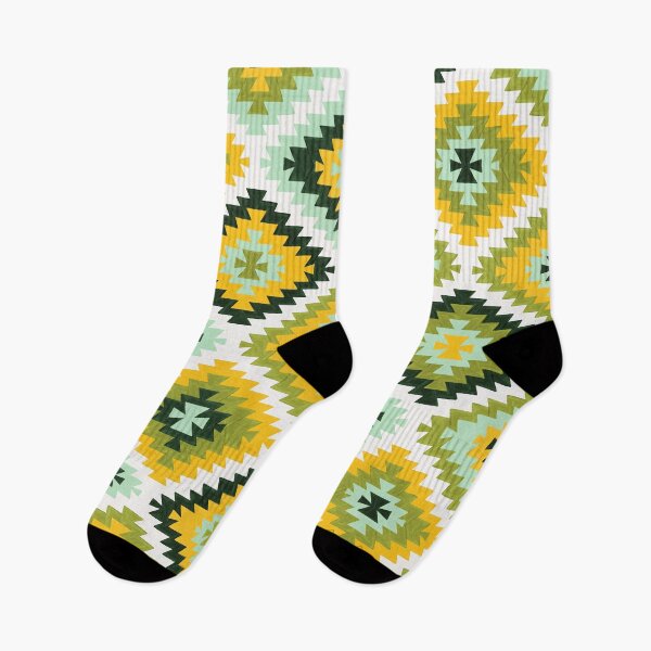 Item preview, Kilim Protection Pattern – Lime designed and sold by Cat Coquillette.