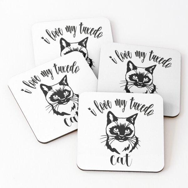 Item preview, I love my tuxedo cat t shirt designed and sold by Zosef-artist.