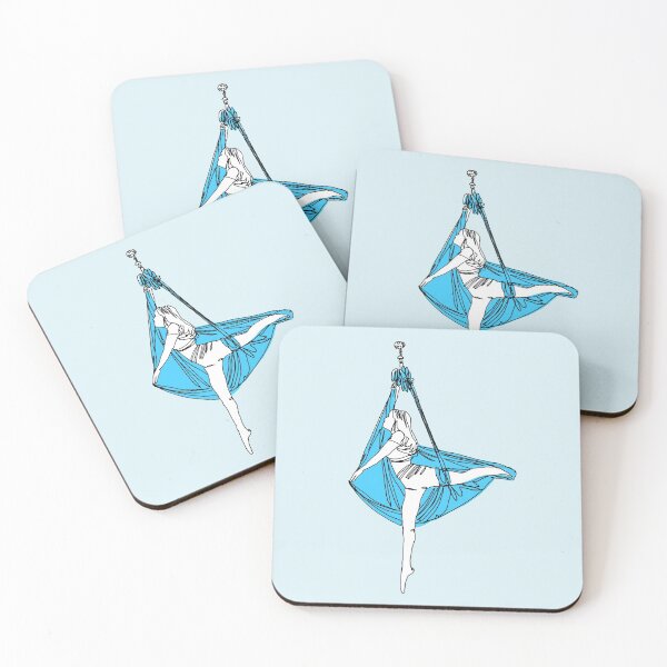 Item preview, Aerial Yoga - Light Blue designed and sold by Arkneer.