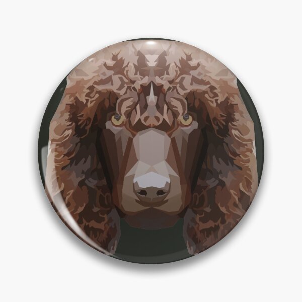 Item preview, Irish Water Spaniel - IWS - Dog - Rare Breed - Water Dog designed and sold by WildBerryArt.