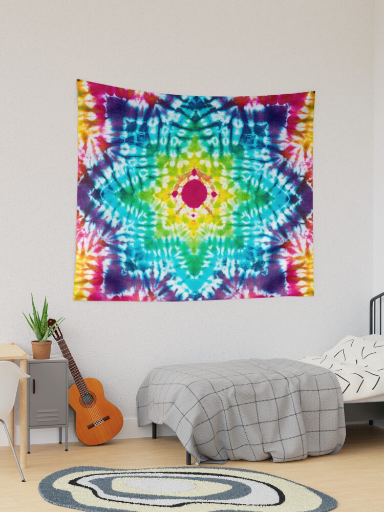 How to make a tie dye mandala discount tapestry