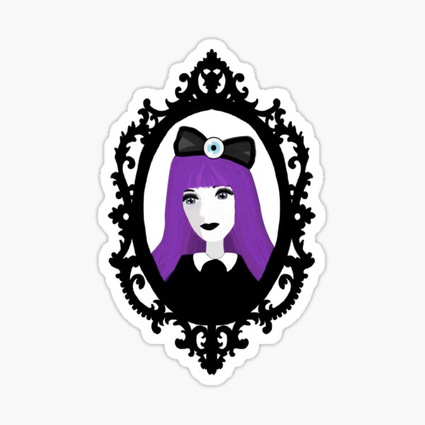 Purple Pastel Goth - Original Sticker