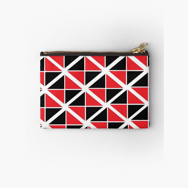 Item preview, Red Black Geometric Diamond Pattern designed and sold by Nisha Prabhu.