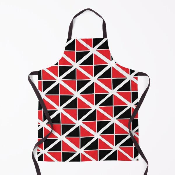 Item preview, Red Black Geometric Diamond Pattern designed and sold by Nisha Prabhu.