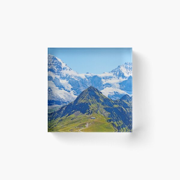 Scene of the Alps Acrylic Block
