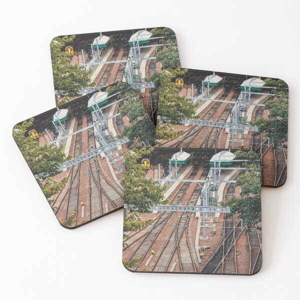 Item preview, Waverley Train Station Railway Tracks designed and sold by Yannik Hay.