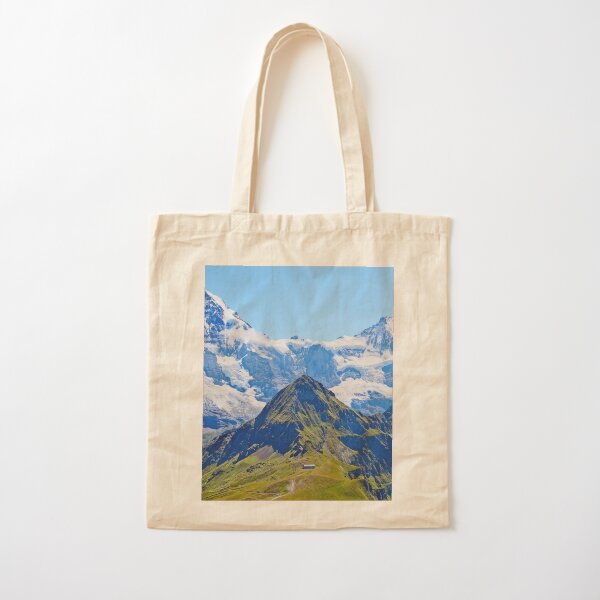 Scene of the Alps Cotton Tote Bag