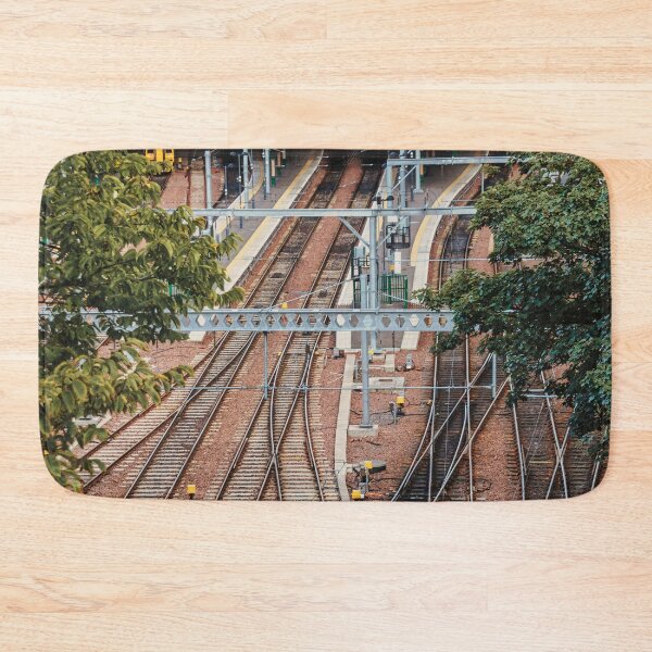 Item preview, Waverley Train Station Railway Tracks designed and sold by Yannik Hay.