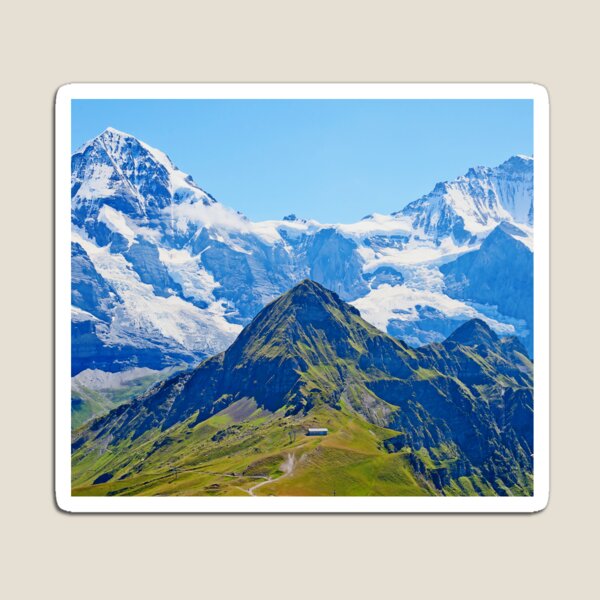 Scene of the Alps Magnet