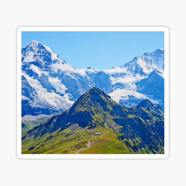 Scene of the Alps Sticker
