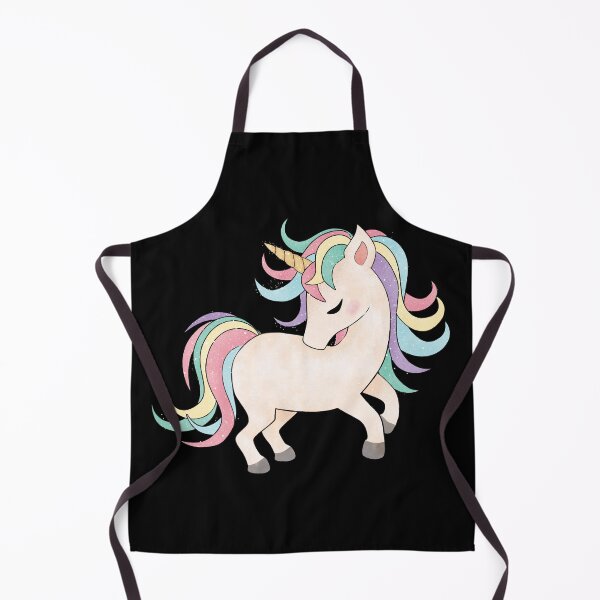 Item preview, Sweet Blushing Unicorn with Rainbow Hair designed and sold by viveradesign.