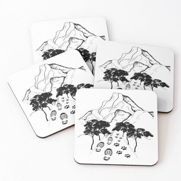 Item preview, Camping and Hiking with my Dog designed and sold by AmazingEcraft.