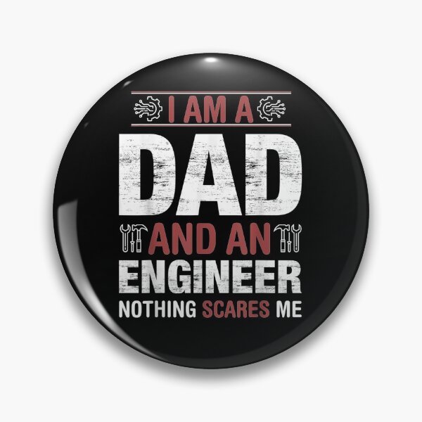 Item preview, Mens I Am A Dad And An Engineer Nothing Scares Me Father's Day  designed and sold by anniet33.