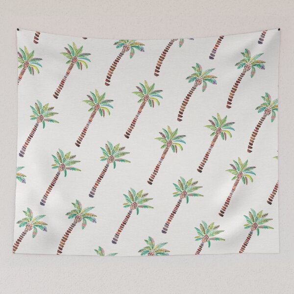 Item preview, Mediterranean Palm Trees – Green designed and sold by Cat Coquillette.