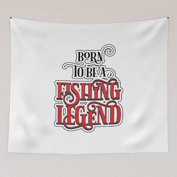 Item preview, Born To Be A Fishing Legend │ best gift for▸ kids and adults ◂ unisex or even a  ◤ special birthday◥ ,made for those who love fishing,  designed and sold by Troy  G Perez.