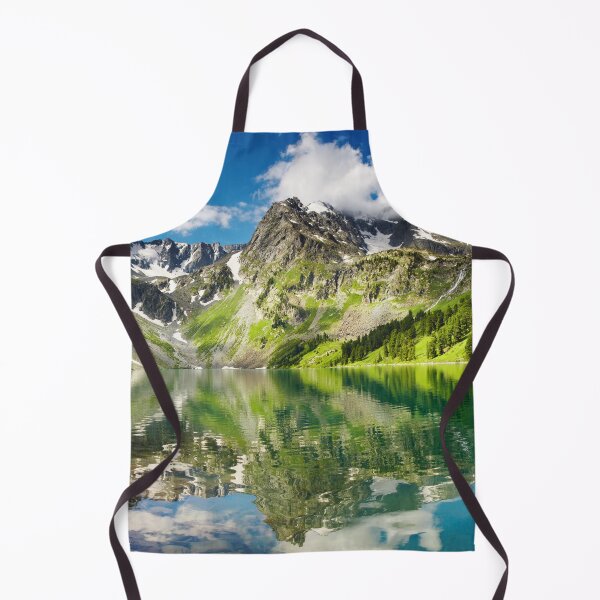 Scene of the Alps Mountains Apron