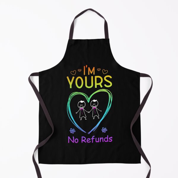 Item preview, Express your commitment!  I'm Yours No Refunds (Rainbow) 2 of 2 designed and sold by wravelo.