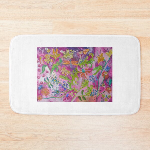 Item preview, A Beautiful Flower Display with Dragonflies, butterflies,and Bees designed and sold by Casimirasart.