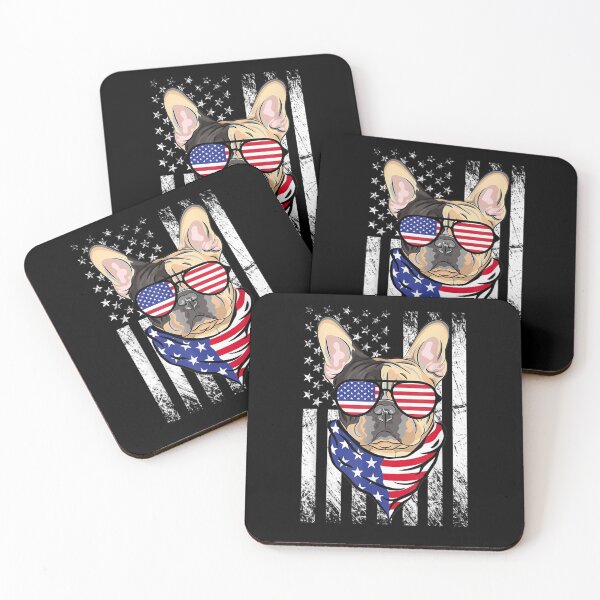Item preview, Bulldog American Flag Patriotic Bulldog Dog 4th Of July  designed and sold by tashiav.