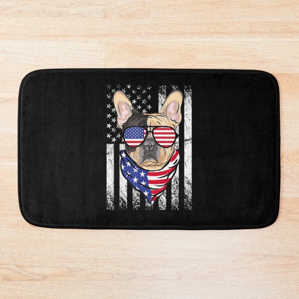Item preview, Bulldog American Flag Patriotic Bulldog Dog 4th Of July  designed and sold by tashiav.