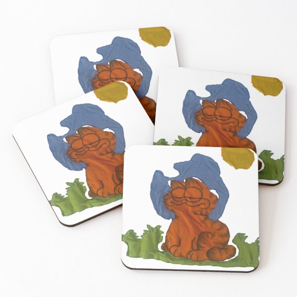 Item preview, Fabric Cowboy Garfield  designed and sold by wybterart.