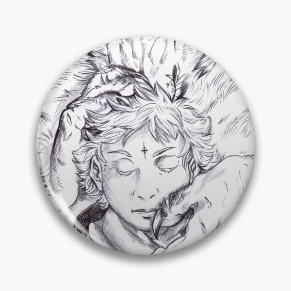 Item preview, The mage and the lycan lady (black and white) designed and sold by Furiarossa.