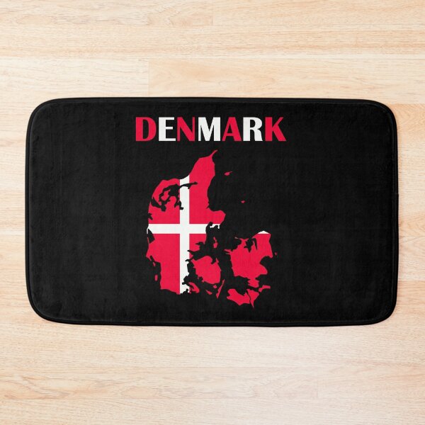 Item preview, denmark flag map europe designed and sold by BELASKRI STORE.