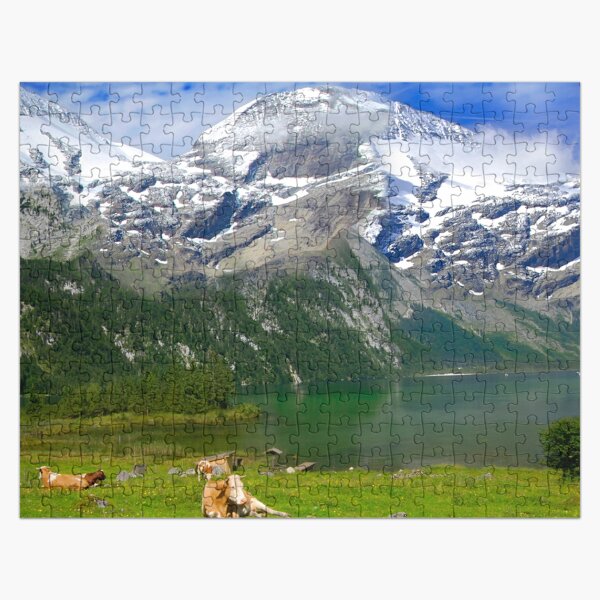 Scene of the Alps #4 Jigsaw Puzzle
