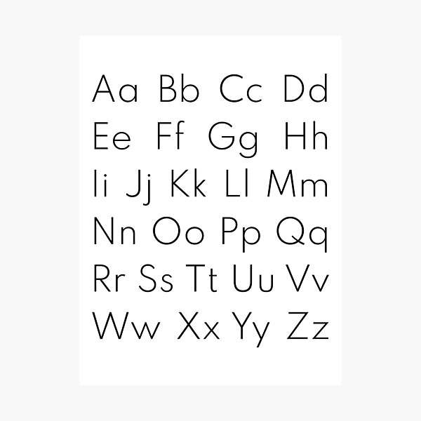 Item preview, Alphabet for Kids designed and sold by thelustrous.