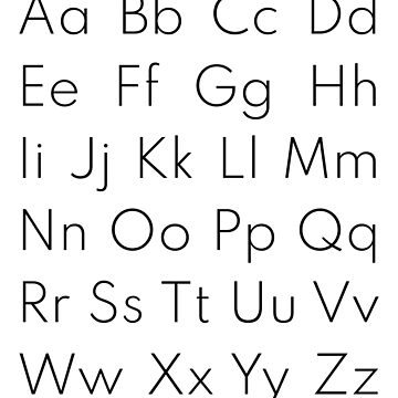 ABC Alphabet Letters Wall Art For Kids Room, Playroom, Classroom -  Educational Wall Art | Poster