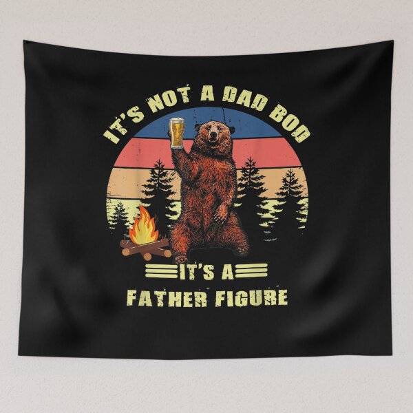 Item preview, Mens It's Not A Dad Bod It's A Father Figure Funny Father Day  designed and sold by tashiav.