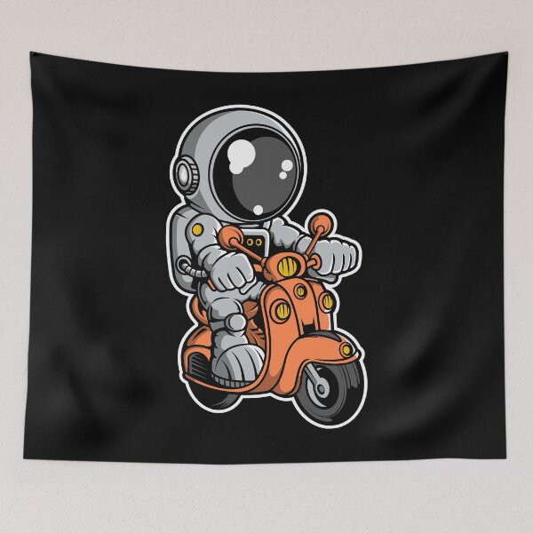 Item preview, Astronaut Scooterist designed and sold by hatimelhag.