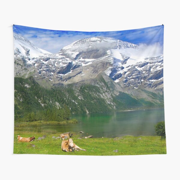 Scene of the Alps #5 Tapestry