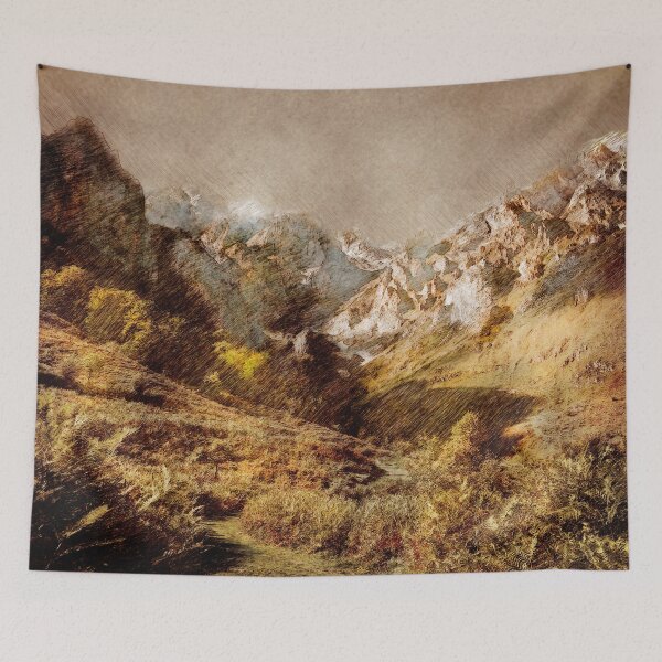 Item preview, Spain Camaleno landscape painting #spain designed and sold by JBJart.