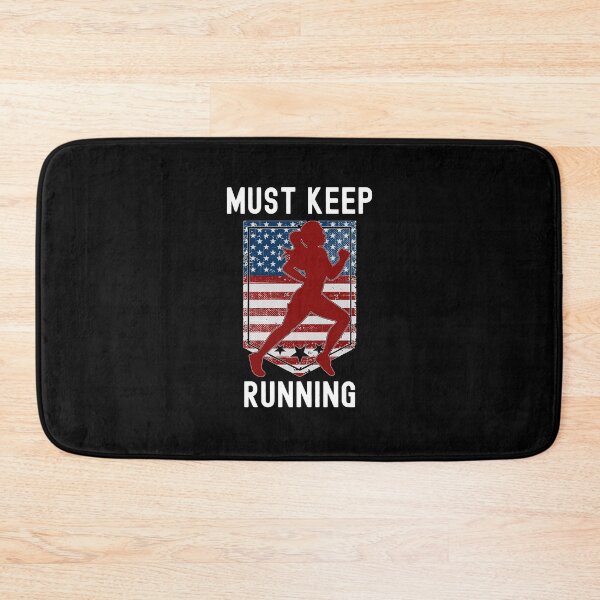 Item preview, Must Keep Running, World's Okayest Runner designed and sold by SportyDogShop.